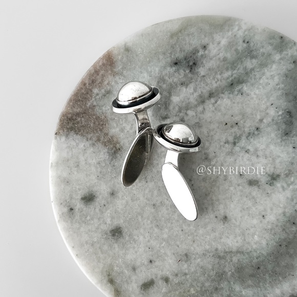 Vintage Niels Erik From .925 Sterling Silver Cufflinks - Picture 11 of 12